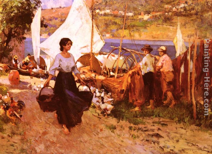 The Pretty Maid painting - Paolo Sala The Pretty Maid art painting The Pretty Maid painting - Paolo Sala The Pretty Maid art painting